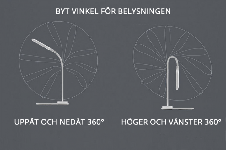 867412-3 LED lamp with built-in wireless charger - Free shipping