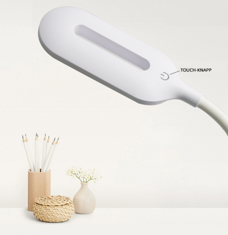 867412-7 LED lamp with built-in wireless charger - Free shipping