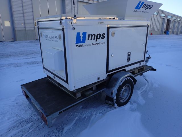 861417-5 Trailer HAPERT R13, 2010 with special cover. (Repair item)