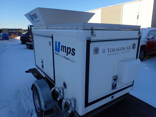 861417-7 Trailer HAPERT R13, 2010 with special cover. (Repair item)