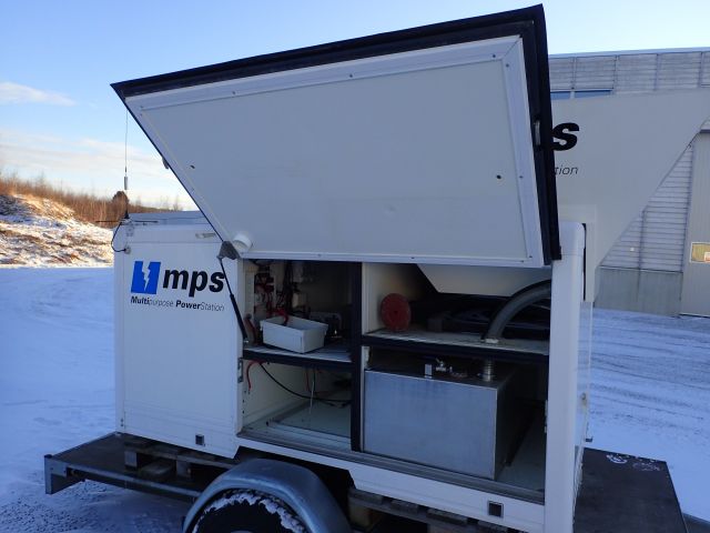 861417-30 Trailer HAPERT R13, 2010 with special cover. (Repair item)