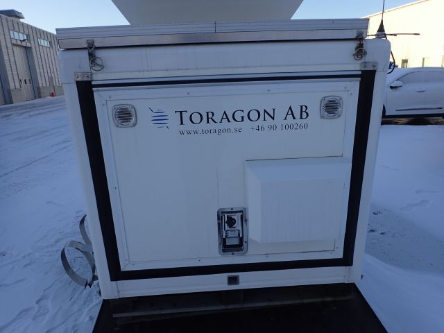 861417-35 Trailer HAPERT R13, 2010 with special cover. (Repair item)