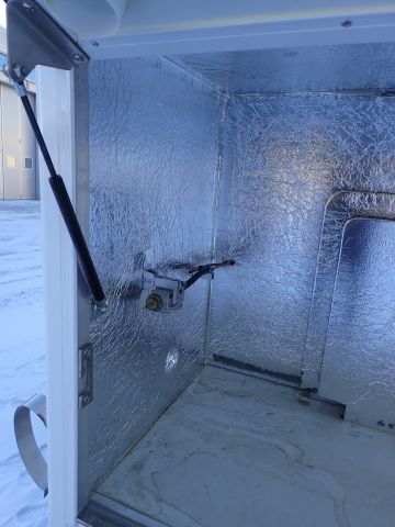 861417-37 Trailer HAPERT R13, 2010 with special cover. (Repair item)