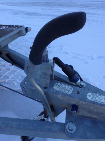 861417-43 Trailer HAPERT R13, 2010 with special cover. (Repair item)