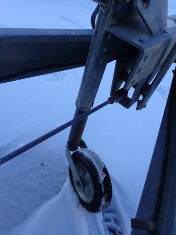 861417-44 Trailer HAPERT R13, 2010 with special cover. (Repair item)