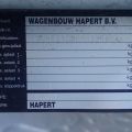861417-47 Trailer HAPERT R13, 2010 with special cover. (Repair item)