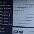 861417-48 Trailer HAPERT R13, 2010 with special cover. (Repair item)