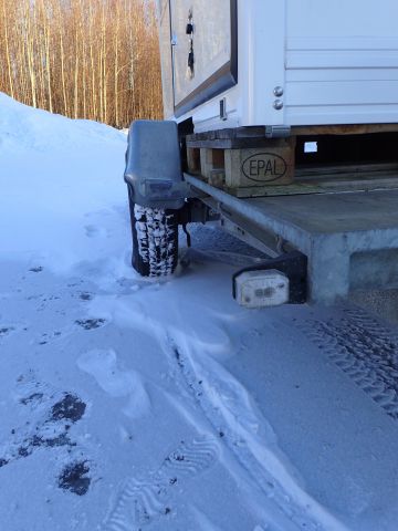 861417-52 Trailer HAPERT R13, 2010 with special cover. (Repair item)