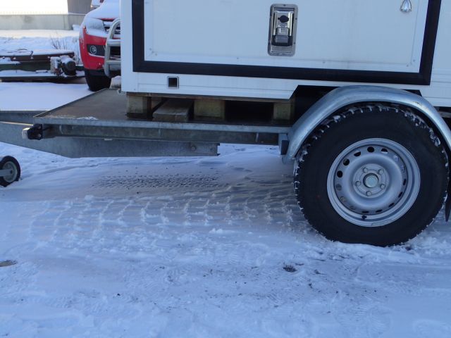 861417-59 Trailer HAPERT R13, 2010 with special cover. (Repair item)