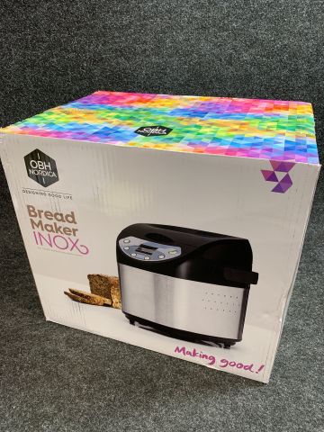 867261-2 Helautomatisk bakmaskin OBH Nordica BreadMaker Inox 6544