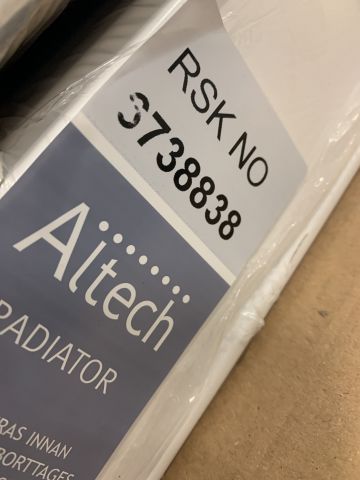 869776-2 Panel radiator Altech H = 500 L = 920