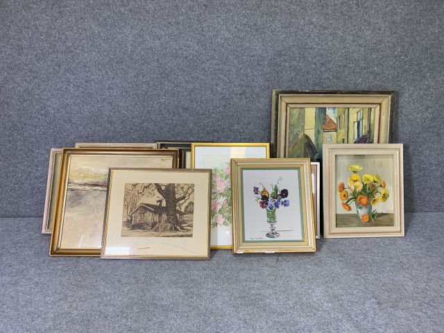 804209-1 Paintings 22 pieces of various motifs