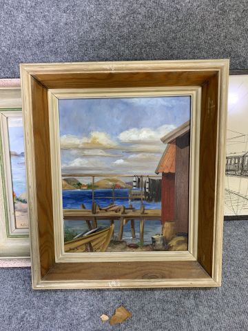 804209-33 Paintings 22 pieces of various motifs