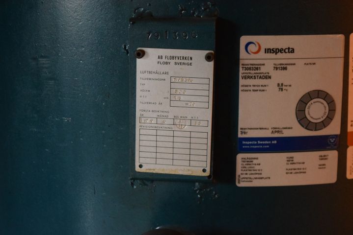 683386-4 Mattei compressor with air tank 500 l