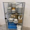 867473-1 Complete cage with Rörstran / Gustavsberg porcelain