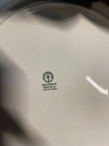 867473-3 Complete cage with Rörstran / Gustavsberg porcelain