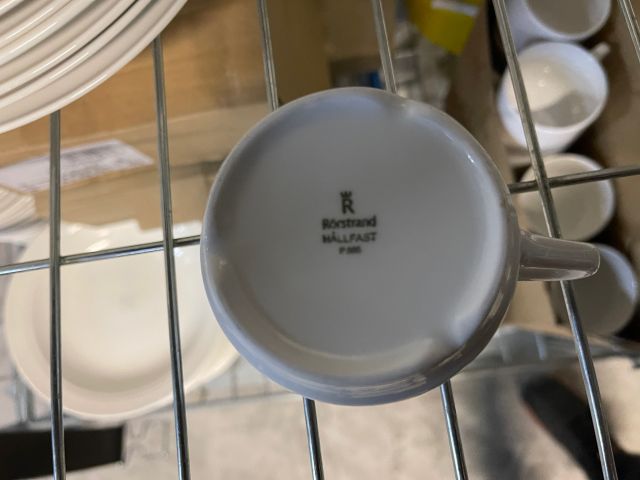 867473-5 Complete cage with Rörstran / Gustavsberg porcelain