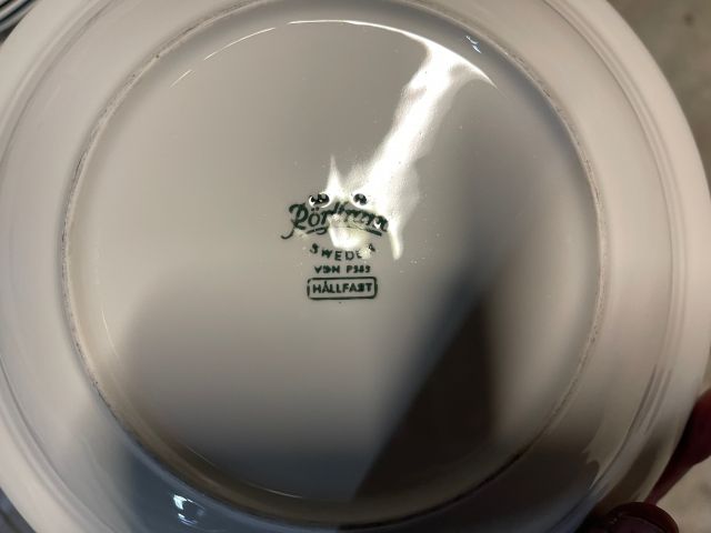 867473-6 Complete cage with Rörstran / Gustavsberg porcelain