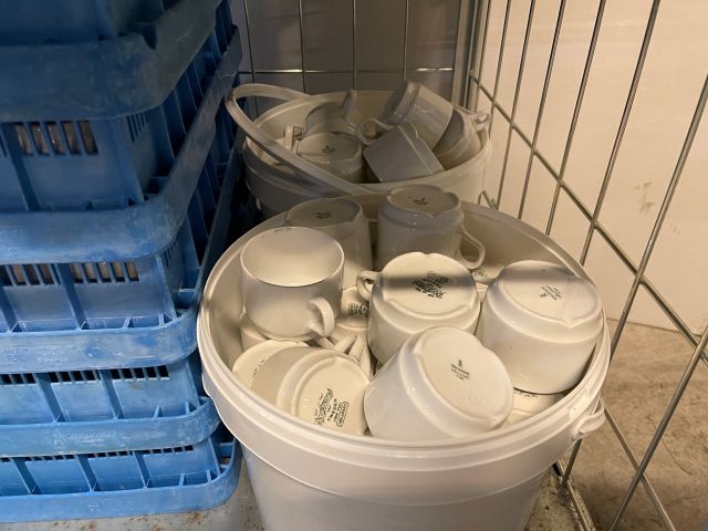 867473-10 Complete cage with Rörstran / Gustavsberg porcelain