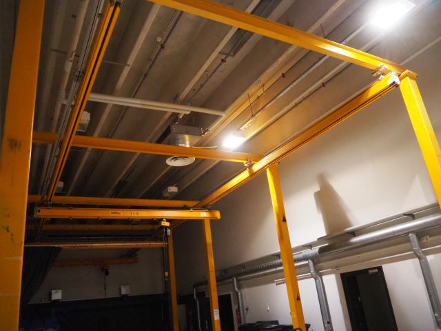 866104-2 Konecranes Bridge Crane 2 x 1000kg