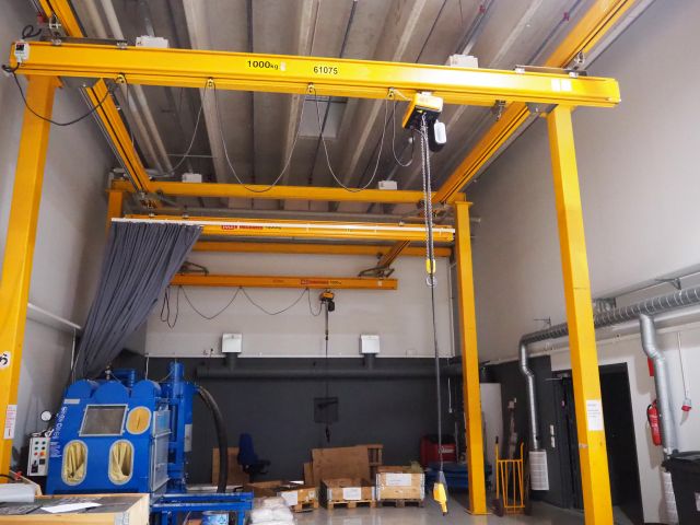 866104-4 Konecranes Bridge Crane 2 x 1000kg