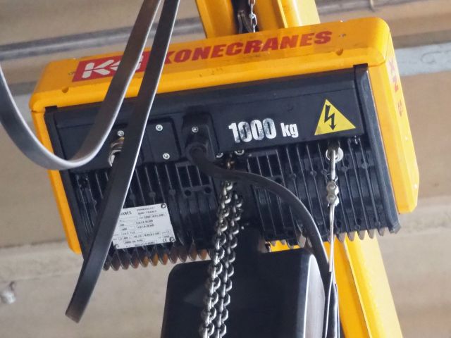 866104-5 Konecranes Bridge Crane 2 x 1000kg
