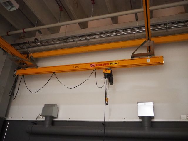 866104-8 Konecranes Bridge Crane 2 x 1000kg
