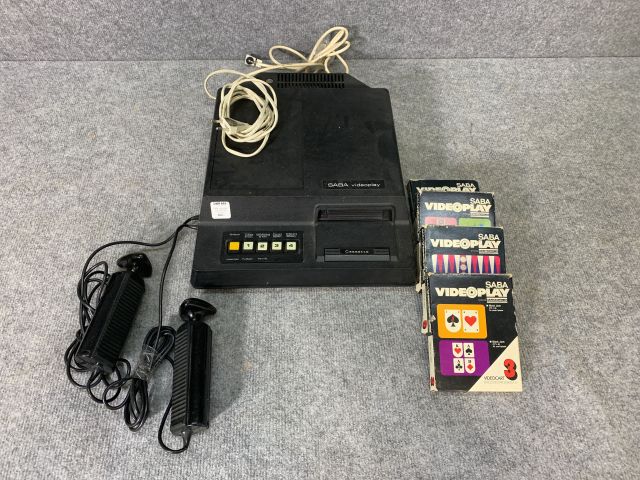 804234-2 SABA Videoplay Fairchild F8 incl. Controls, Games