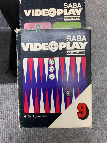 804234-9 SABA Videoplay Fairchild F8 incl. Controls, Games