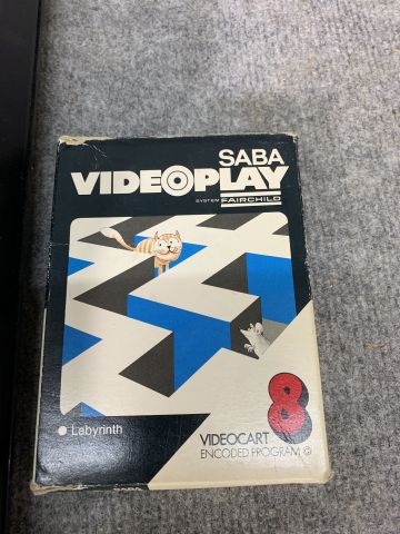 804234-11 SABA Videoplay Fairchild F8 incl. Controls, Games