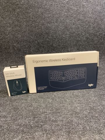 870258-2 Wireless keyboard & mouse, iiglo