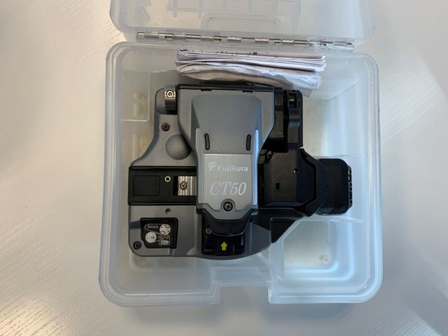 824430-11 Single fiber weld Fujikura 70S + with cap CT 50