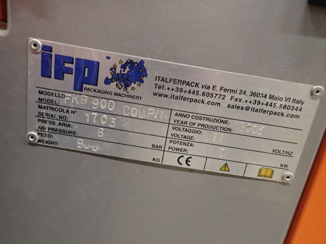 870400-15 Packing machine IFP ITALFERPACK