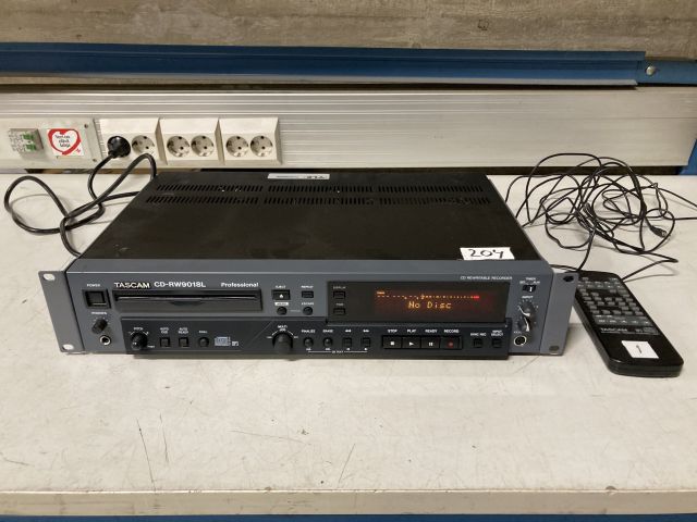 870308-1 Tascam CD-RW901SL CD Rewritable Recorder