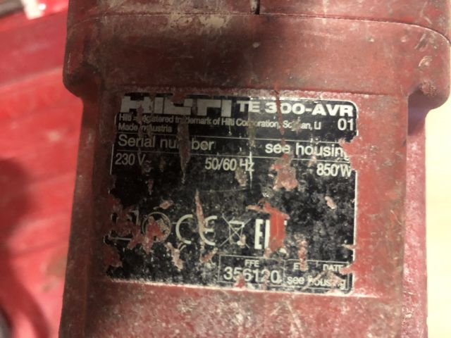 870377-3 1 Chisel Hammer Hilti TE 300-AVR