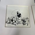 804242-6 Illustrations, political satire, Folke Johansson, 80+ pcs