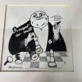 804242-9 Illustrations, political satire, Folke Johansson, 80+ pcs
