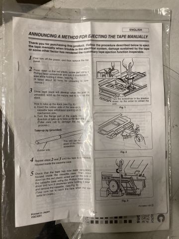 870635-8 Panasonic AJ-LT85 DVCPRO Editor