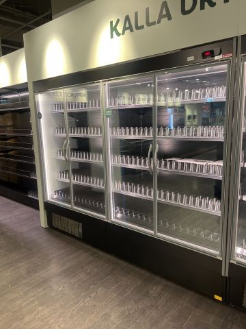 867637-5 Beverage refrigerator, Wica / Arneg, Brioni 2, - (Plug-in) H200, Door 260