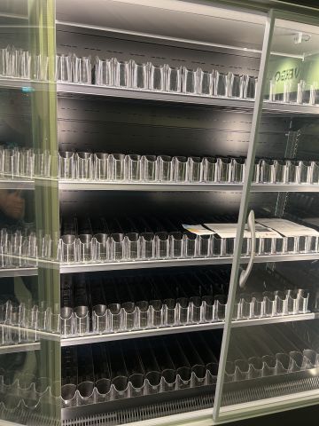 867637-7 Beverage refrigerator, Wica / Arneg, Brioni 2, - (Plug-in) H200, Door 260