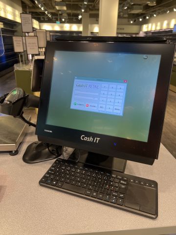867640-8 Cash system "Cash IT" with scale and customer screen