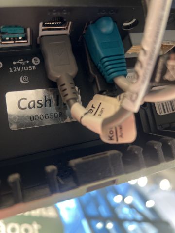 867640-10 Cash system "Cash IT" with scale and customer screen