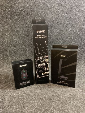 871305-2 Gaming mouse, Headset staviv & Mizar mod mat 100 X 45cm from Svive