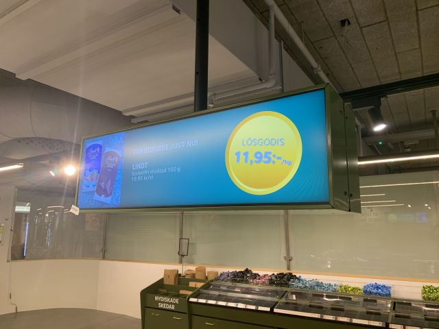 802507-3 Digital billboard two sides