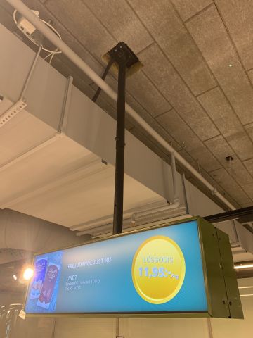 802507-4 Digital billboard two sides