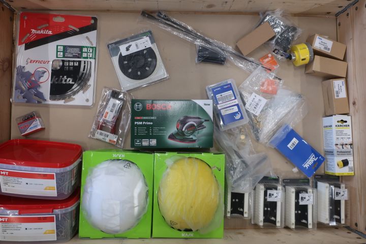 871225-1 Multislip, skyddshjälmar och verktyg m.m Makita, Festool, Bosch etc