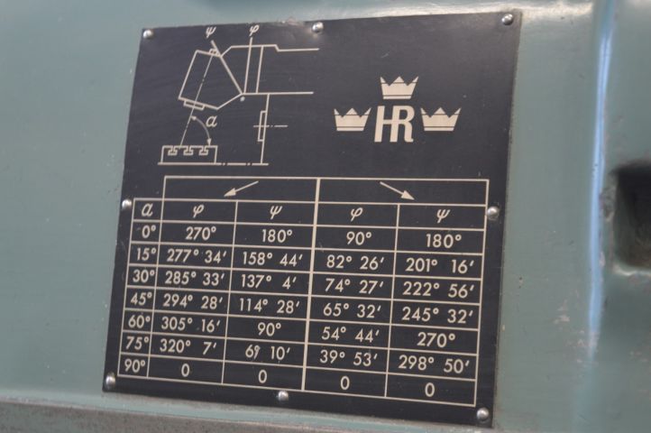 779598-8 Universal cutter Rosenfors milling machine RFU