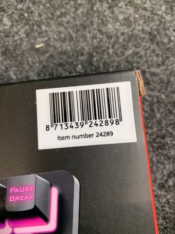 872939-3 Gaming Keyboard Trust GXT 833 Thado TKL