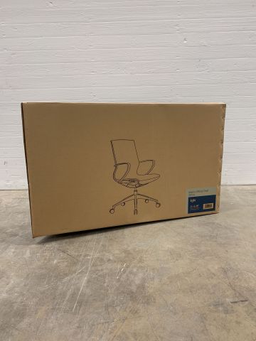 873029-2 Office chair ergonomic white