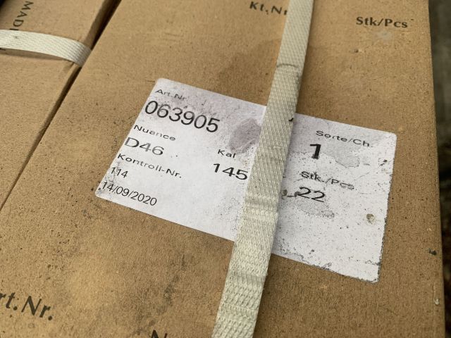 848798-3 Tiles from Klingenberg, M15x15, tot about 25m2